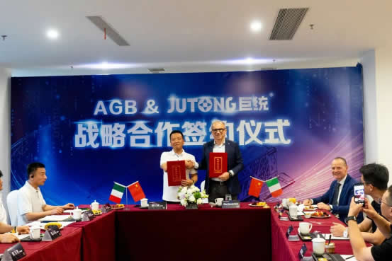 JUTONG arbeitet mit ITALY AGB Hardware zusammen